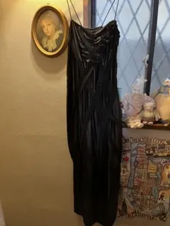 Zara黒のロングドレス　未着用　お値引きします