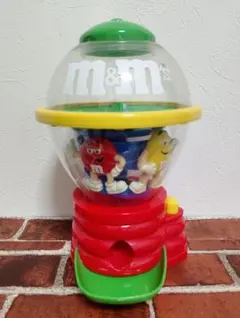 M&M's ディスペンサー ファンマシーン　レッド　イエロー