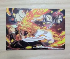 「鬼滅の刃」（煉獄杏寿郎　猗窩座）無限列車編　劇場版限定品　イラストカード