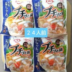 エバラ　プチッと鍋　丸鶏塩ちゃんこ鍋(23g×6個) × 4袋セットのサムネイル