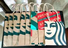 STARBUCKS スターバックス　ショッパー　紙袋　ショップ袋　8枚
