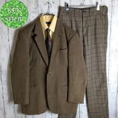 未使用　ダーバン　ウールツイード　セットアップ　日本製　スーツ　A5 ブラウン 2026年最新】ダーバン スーツの人気アイテム - メルカリ