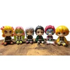 鬼滅の刃フィギュア6体＋禰豆子フィギュア1体(約15cm) 値下げしてみました！