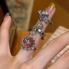 ドラゴンズブレス × パール 一点物リング｜大人が遊ぶためのリング