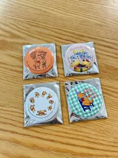 くまのプーさん　缶ミラーセット