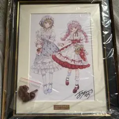 君が死ぬまで恋をしたい 複製原画 キャラファイングラフ 限定 サイン