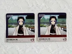 鬼滅の刃 ufotable 柱カフェ 胡蝶しのぶ コースター 2枚セット