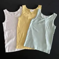 GAP ノースリーブタンクトップ 3枚セット　XS S