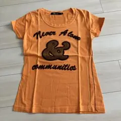 & by P&D 半袖Tシャツ オレンジ 38のサムネイル