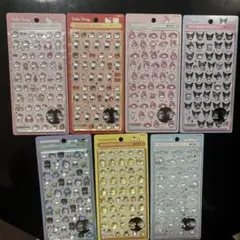 正規品♡ボンボンドロップシール　サンリオミニセミコンプはぴだん