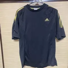 adidas CLIMLITE 黒シャツ M