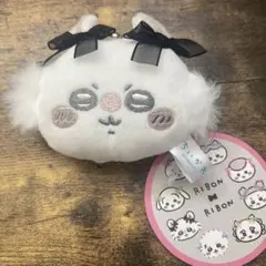 ちいかわ　リボン　モモンガ　ミニがまぐち