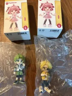 カラフルピーチ フィギュア　2個セット　palverse たっつん　シヴァ