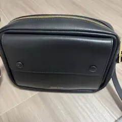 Samantha Thavasa ブラックショルダーバッグ