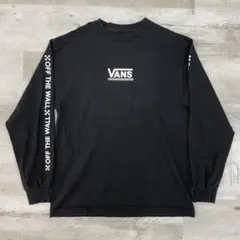 古着VANS バンズ OFF THE WALL ロンT ブラック Mサイズのサムネイル