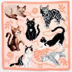 新品未使用 フェイラー ハンカチ 25×25 フラッフィーフレンズ