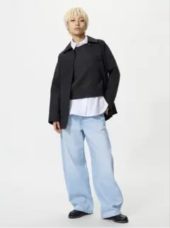 UNIQLO バギーカーブジーンズ