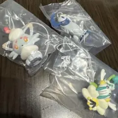 ポケモン ガチャガチャ ぺたんこマスコット ホワイトセット ゾロア アブソル