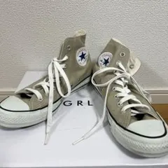 CONVERSE ALL STAR ベージュ ハイカットスニーカー 25cm