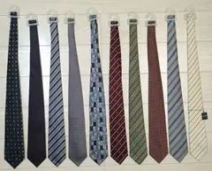 ネクタイ 10本セット 多彩なデザイン