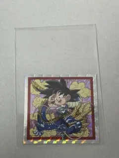 ドラゴンボール 超戦士シールウエハース W13-17孫悟空 GR