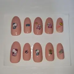 ネイルチップ 10個セット ハローキティ