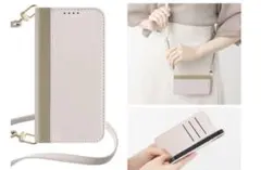 iPhone14pro  手帳型ケース  ショルダー