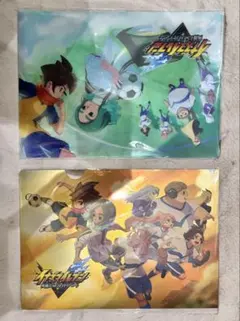 TGS 2024 2025レベルファイブ イナイレ＆レイトン クリアファイル2枚