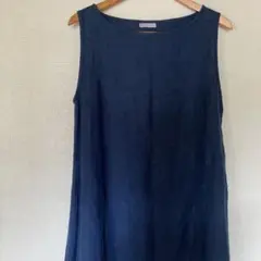 美品..fog linen work 　　　ノースリーブワンピースのサムネイル