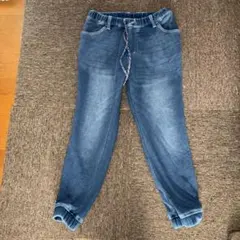 URBAN Flow ダークブルーデニムスエットパンツ Sサイズ