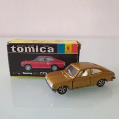 トミカ No.15 トヨタ ニューコロナ 赤 日本製 1Hホイール (白) 黒箱
