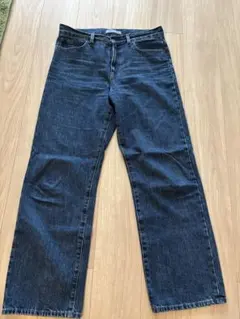 JW ANDERSON ダークブルー ストレートジーンズ