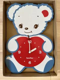 新品 familiar ファミちゃん 掛時計 2026年最新】familiar インテリア時計の人気アイテム - メルカリ