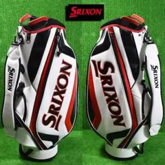 SRIXON/スリクソン ゴルフ キャディバッグ９.５型【ホワイト】美品！