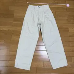 UNIQLO U ベージュ ワイドパンツ