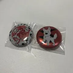 101匹わんちゃん ボルト ピンバッジ2個セット