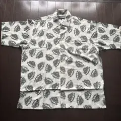 「激レアY2K!FUBU フブ ヴィンテージ半袖シャツ 総柄 B系 HIPHOP