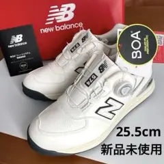 New Balance ゴルフシューズ 25.5センチ 新品　未使用　試着のみ ニューバランス ゴルフから日本人の足にフィットする ゴルフ