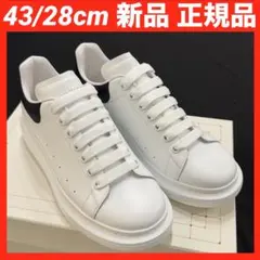 アレキサンダーマックイーン【正規品・新品】 43/28cm 白x黒 スニーカーのサムネイル
