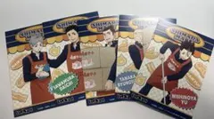 ハイキュー!! アニメイト特典 嶋田マート 職業体験フェア 3年生 2年生