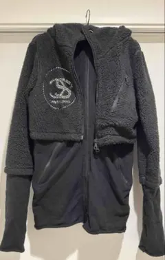 Y2Kフランシストモークス　スワロフスキー　パーカー　オシャレ　芸能人愛用