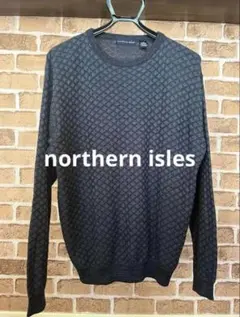 northern isles XL セーター　ネイビー
