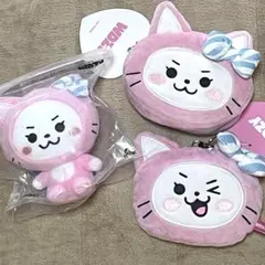 新品未使用 WDZY LYA グッズ3点セット ポーチ コインケース など