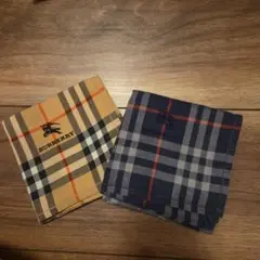 BURBERRY チェック柄ハンカチ 3枚セット