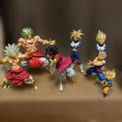 ドラゴンボール　HG フィギュア　7種　ブロリー　孫悟飯　孫悟天　トランクス