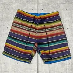 WILDTHINGS リバーシブル ショートパンツ ストライプ ワイルドシングス