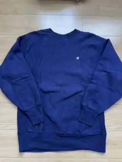 チャンピオン　リバースウィーブ90s 目付き　USA製 茄子紺　XL！