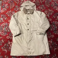 60s 70s フィールドコート　収納フード　ボア　デカタロン