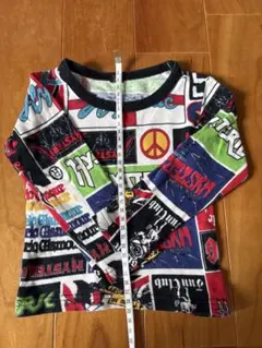 ヒスミニ長袖カットソー 100cm