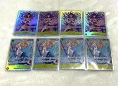 ワンピースカードゲーム ナミ sr ニコ・ロビンsr 各4枚セット